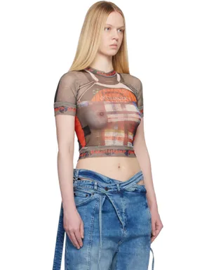 Ottolinger メッシュ Tシャツ - サムネイル2