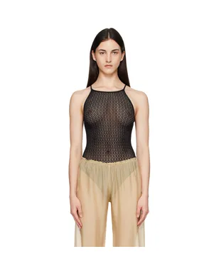 Wolford Daisy Net ボディスーツ - サムネイル1