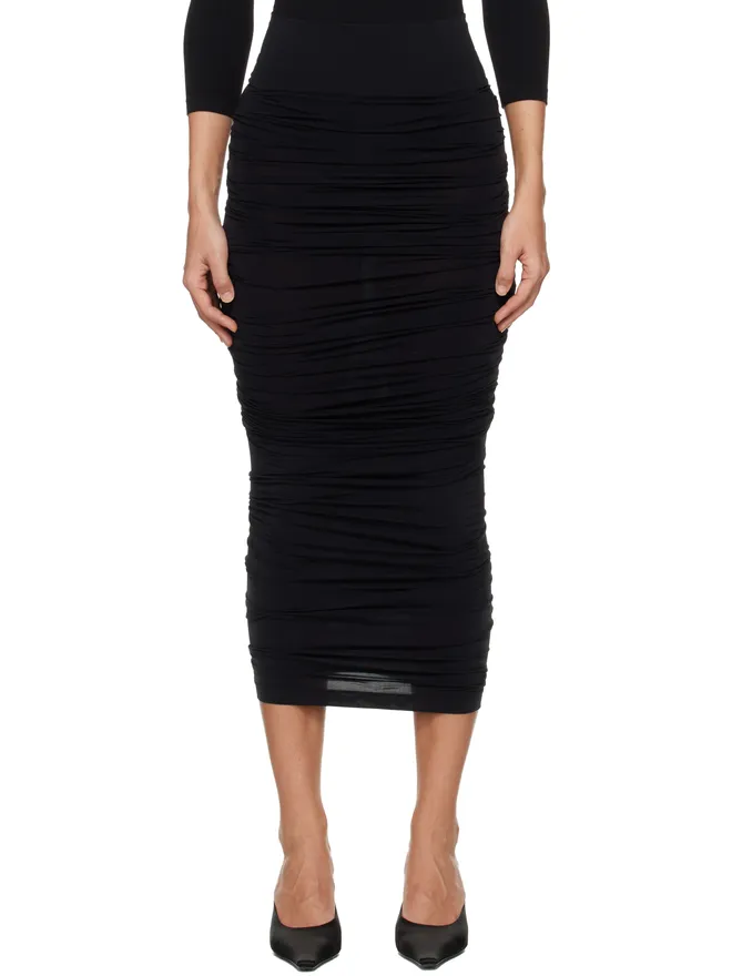 Wolford Wolford シアー ドレープ ミディアムスカートの商品画像