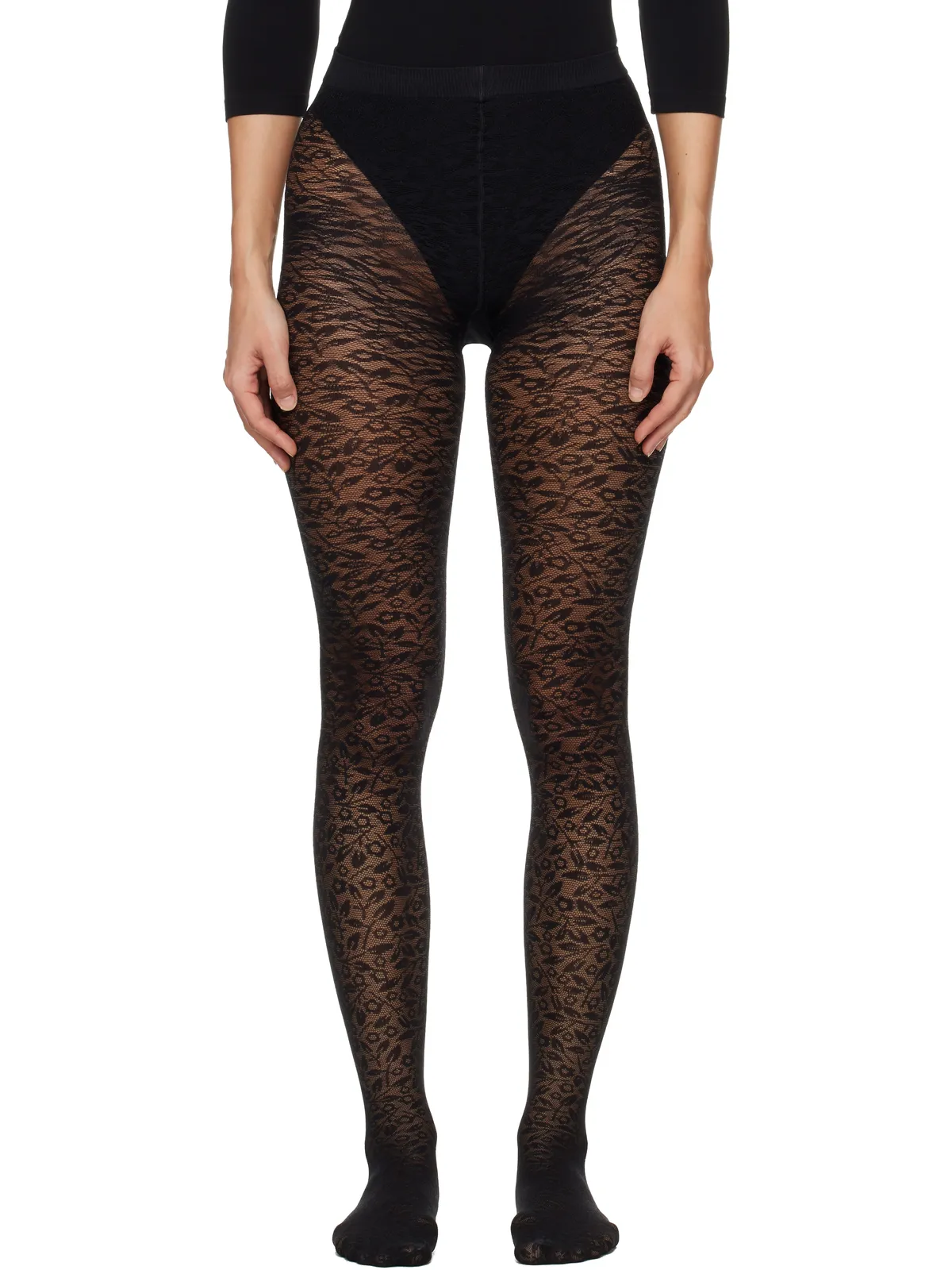 Wolford Bouquet タイツ - 画像1