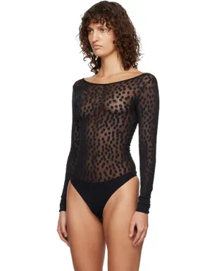 Wolford Sweet Dots Thong ボディスーツ - サムネイル4