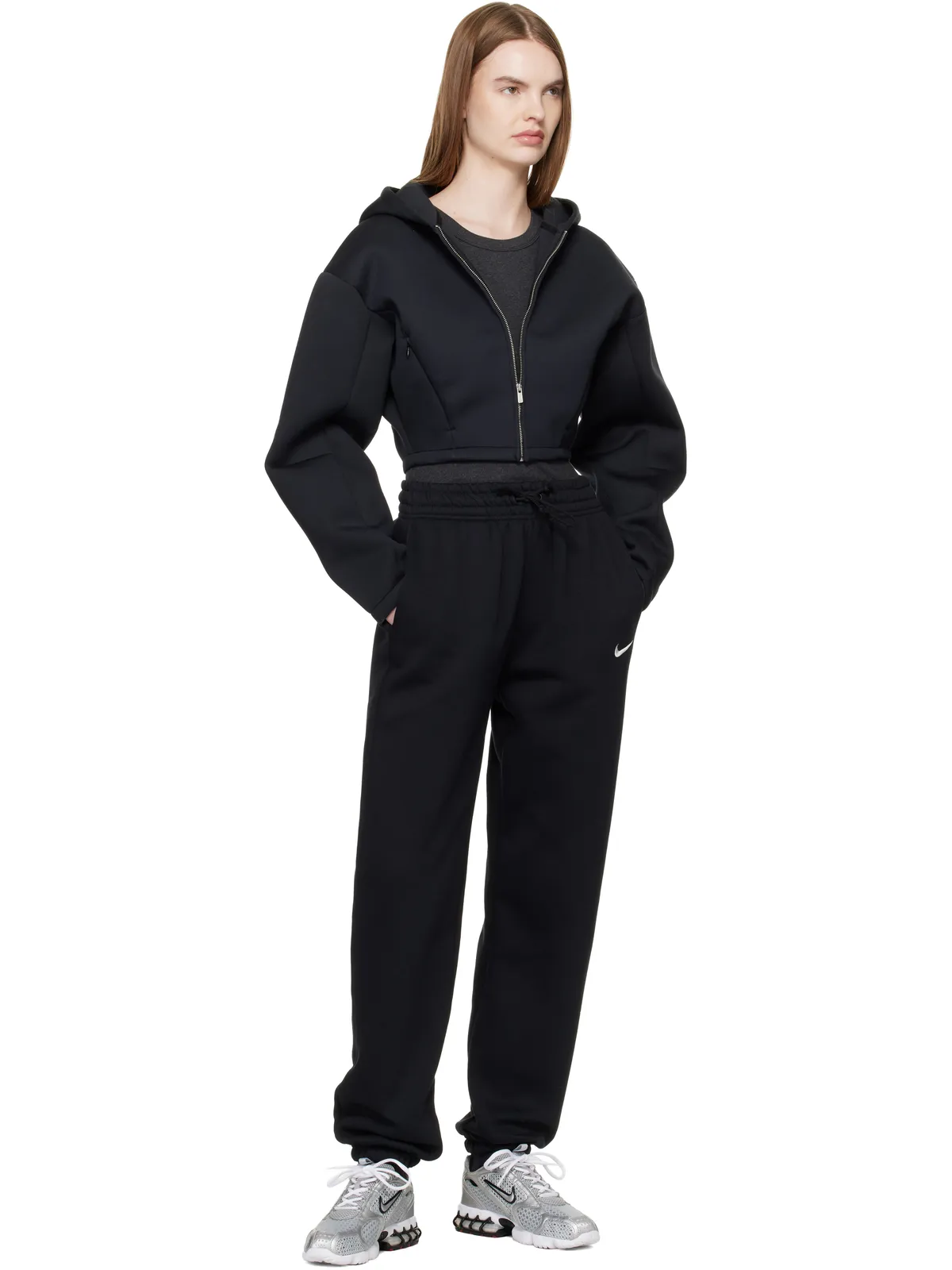 Nike Sportswear High-Waisted Oversized Tracksuit パンツ - 画像4