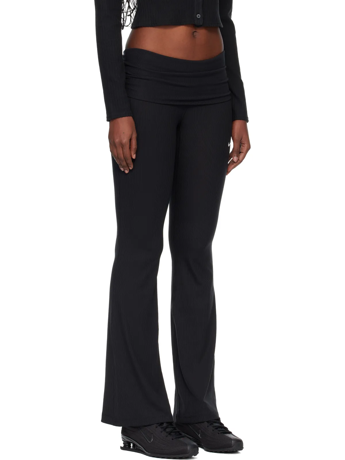 Nike Sportswear Chill Knit Tight Ribbed ラウンジパンツ - 画像2