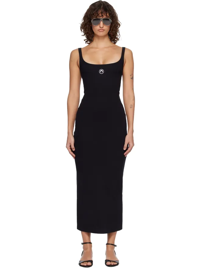 Marine Serre Marine Serre Moon Logo リブ マキシワンピースの商品画像