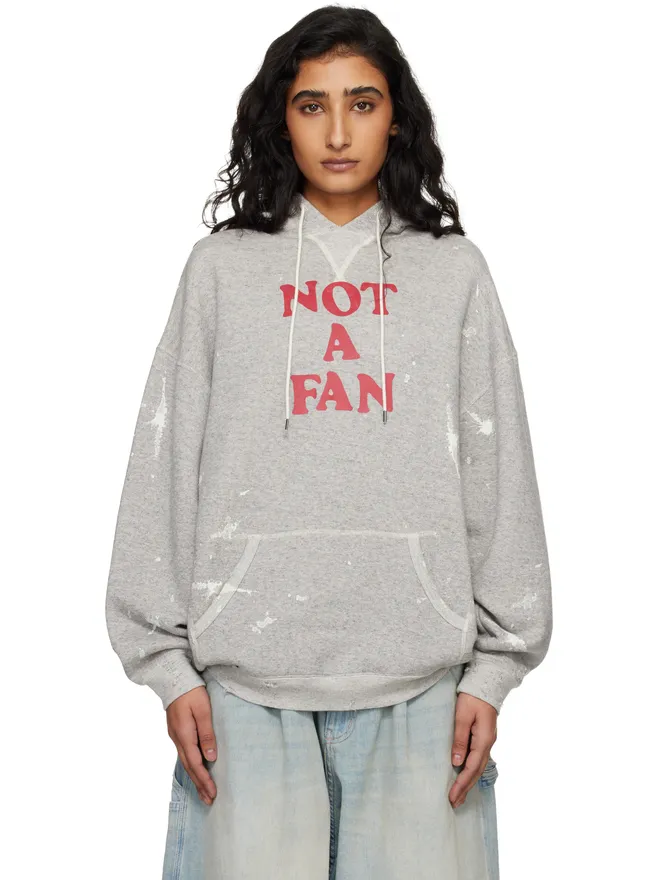 R13 R13 'Not A Fan' オーバーサイズ フーディの商品画像