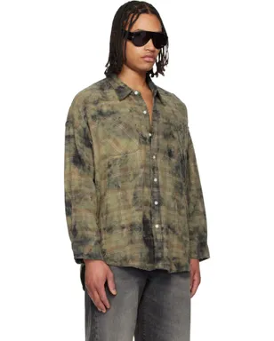 R13 Drop Neck ワークシャツ - サムネイル2