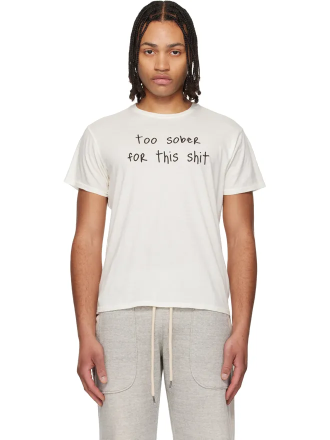 R13 R13 'Too Sober' Boy Tシャツの商品画像