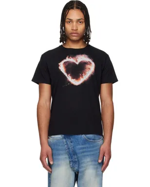 R13 Flaming Heart Boy Tシャツ - サムネイル1