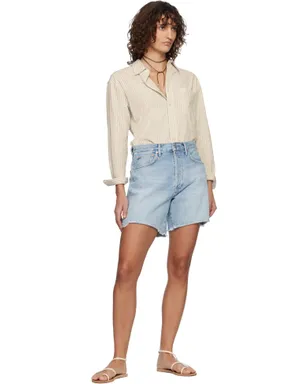 Citizens of Humanity Marlow Long ヴィンテージ デニムショートパンツ - サムネイル4