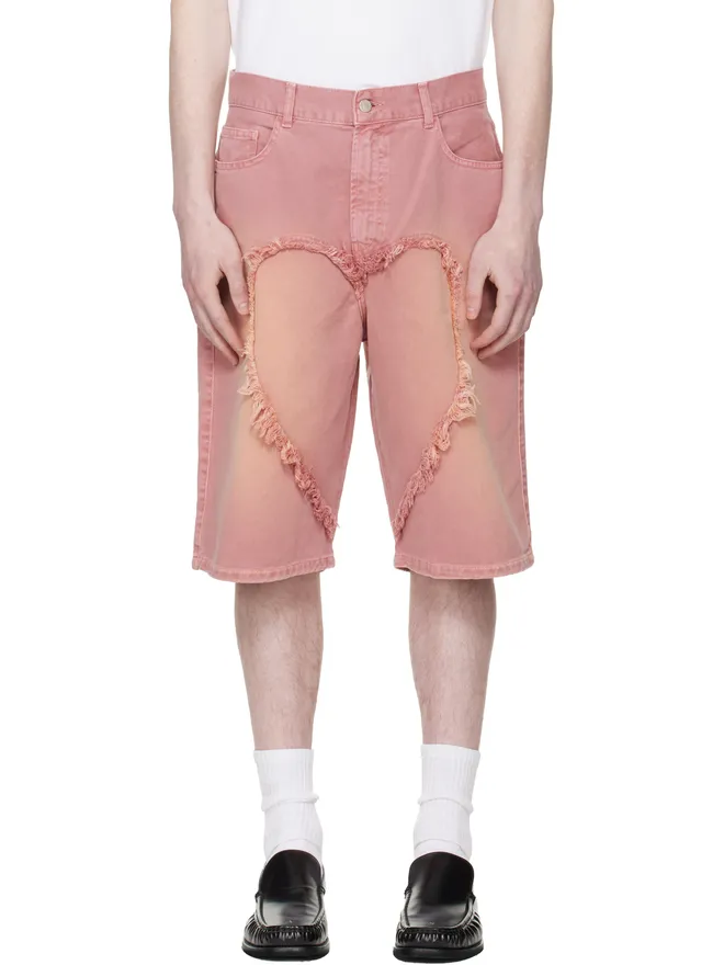 Carne Bollente Carne Bollente 'The Love' デニムショートパンツの商品画像