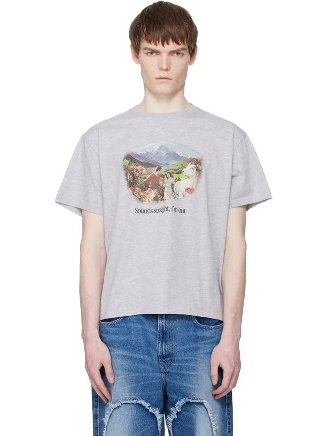 Carne Bollente Carne Bollente 'Sounds Straight, I'm Out' Tシャツの商品画像
