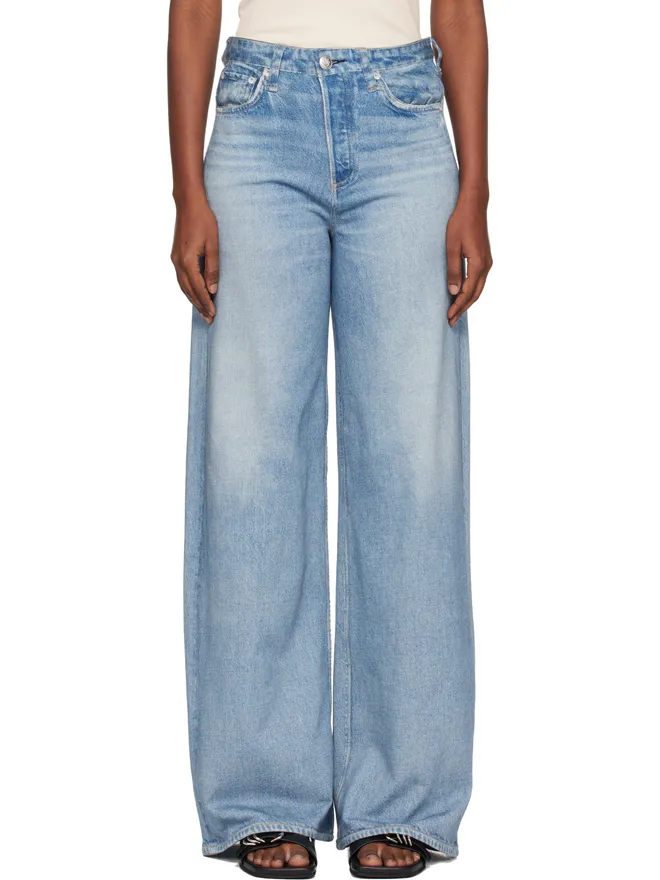 Rag & Bone Rag & Bone rb Miramar Sofia ワイドレッグ ジーンズの商品画像