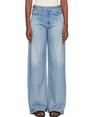 Rag & Bone rb Miramar Sofia ワイドレッグ ジーンズ - サムネイル1