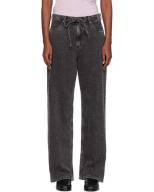 Rag & Bone Phoebe ワイドレッグ ドローストリング ジーンズ - サムネイル1