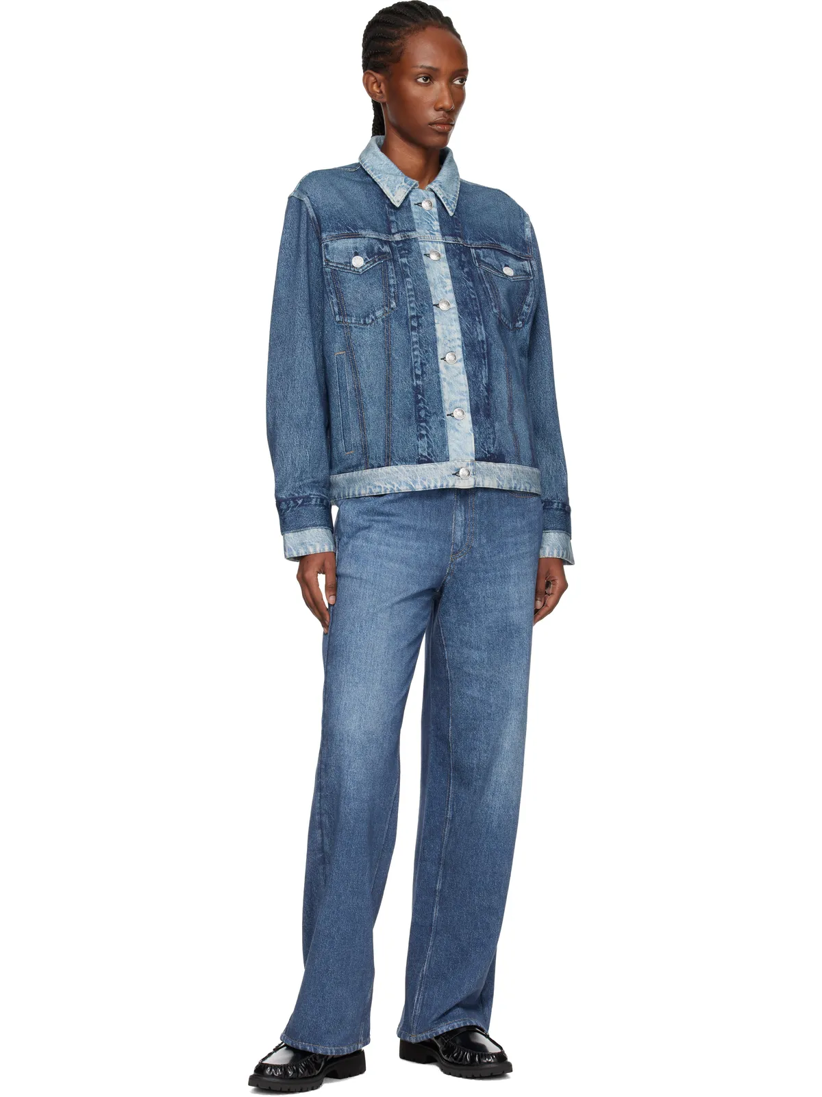 Rag & Bone rb Miramar Combo オーバーサイズ トラッカージャケット - 画像4