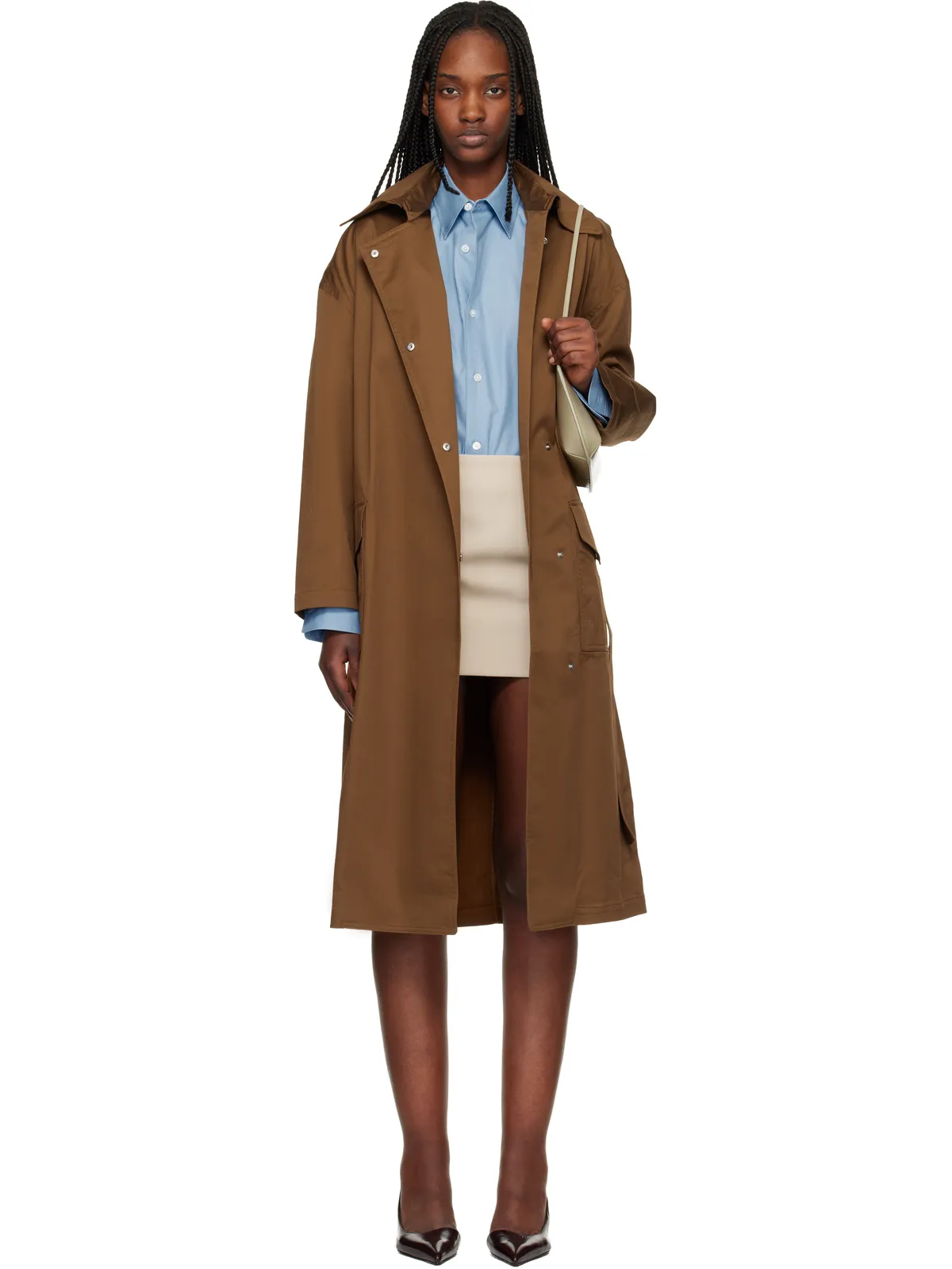 Rag & Bone Rue コットン トレンチコート - 画像1