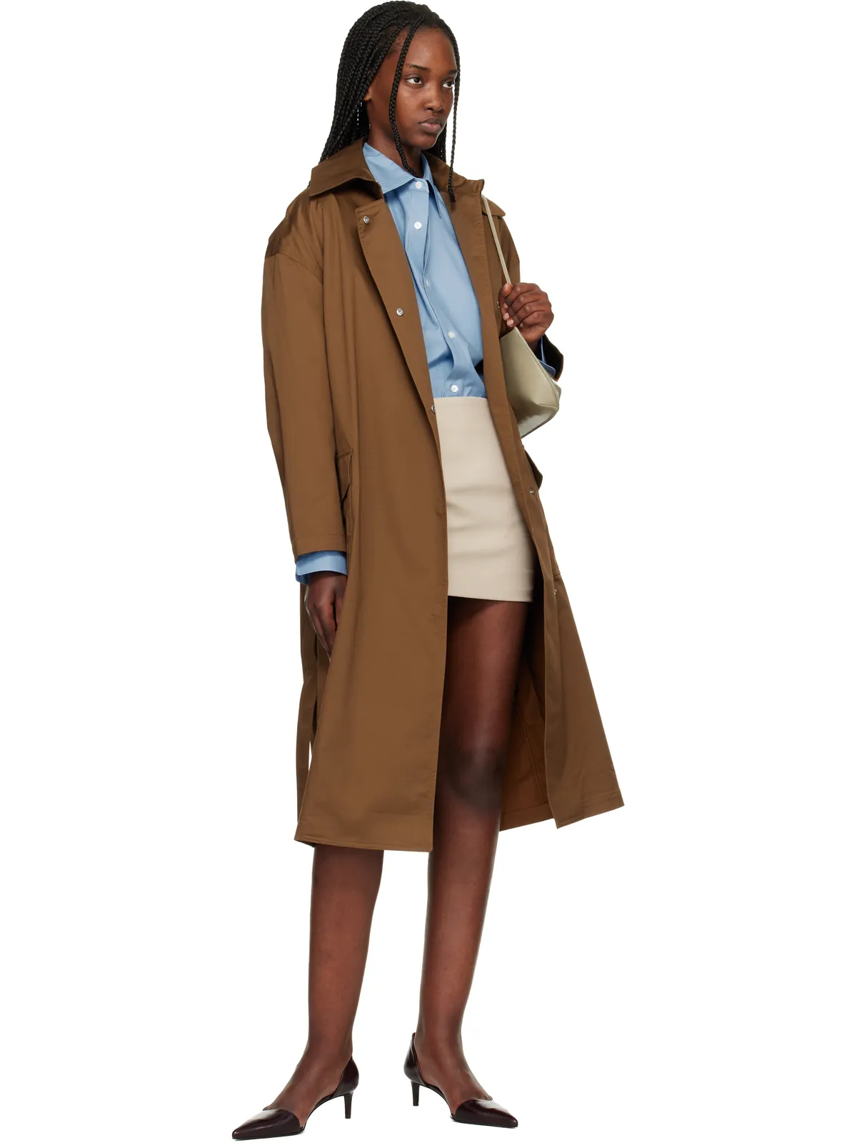 Rag & Bone Rue コットン トレンチコート - 画像4