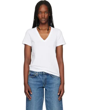 Rag & Bone 'The Slub Vee' Tシャツ - サムネイル1