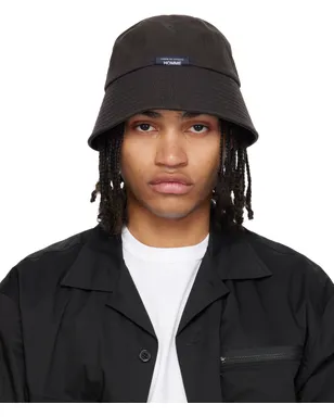 Comme des Garçons Homme Garment Dyed オックスフォード バケットハット - サムネイル1