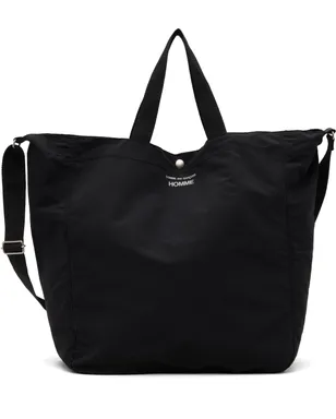 Comme des Garçons Homme コットン ナイロン グログラン トートバッグ - サムネイル1