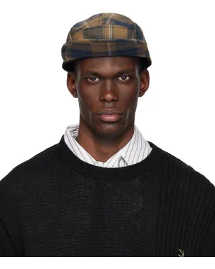 Comme des Garçons Homme BRIEFINGエディション チェック キャップ - サムネイル1