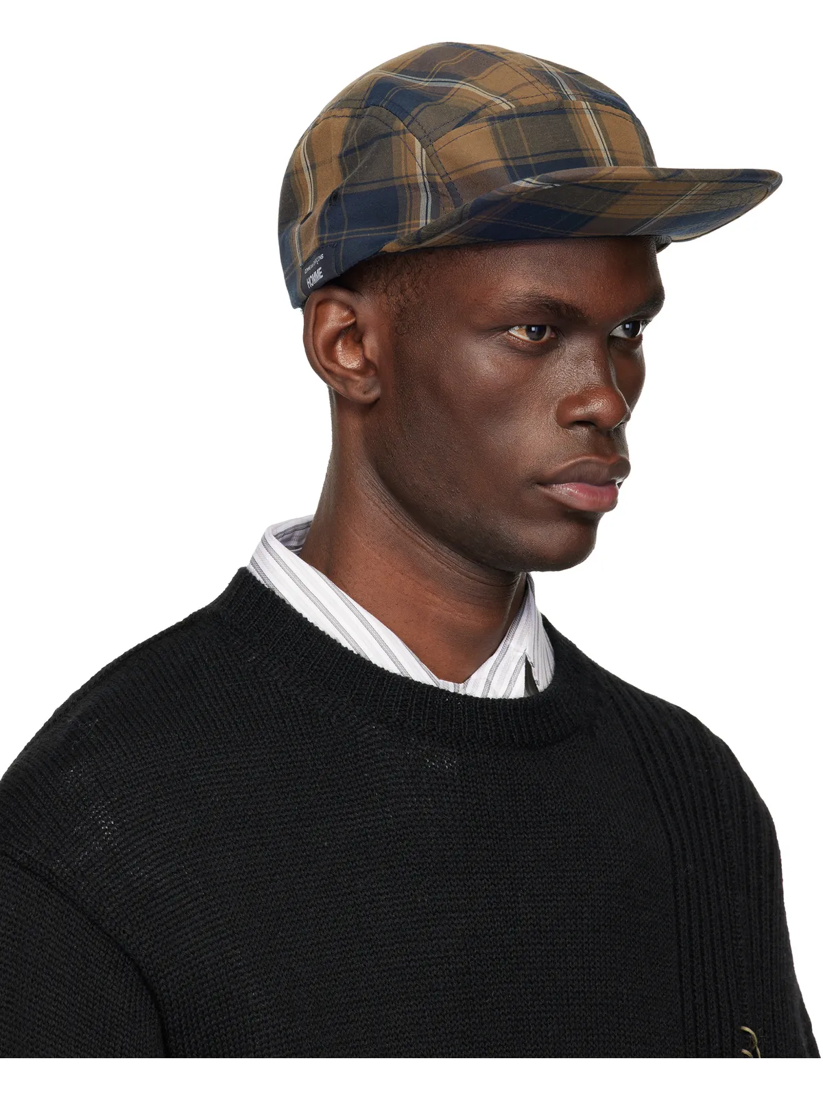 Comme des Garçons Homme BRIEFINGエディション チェック キャップ - 画像2