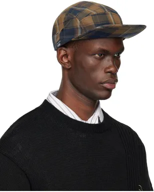 Comme des Garçons Homme BRIEFINGエディション チェック キャップ - サムネイル2