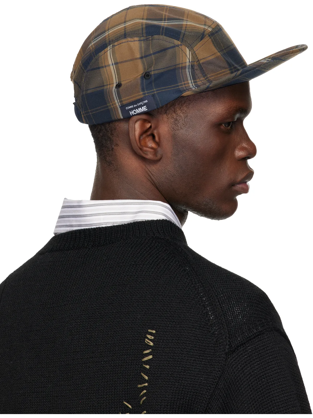Comme des Garçons Homme BRIEFINGエディション チェック キャップ - 画像3