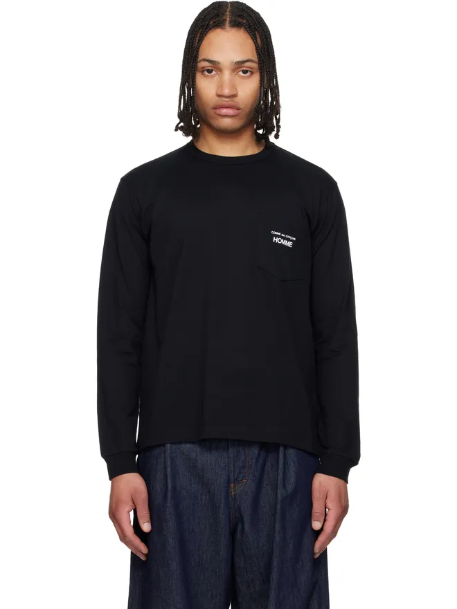 Comme des Garçons Homme Comme des Garçons Homme ポケット 長袖 Tシャツの商品画像
