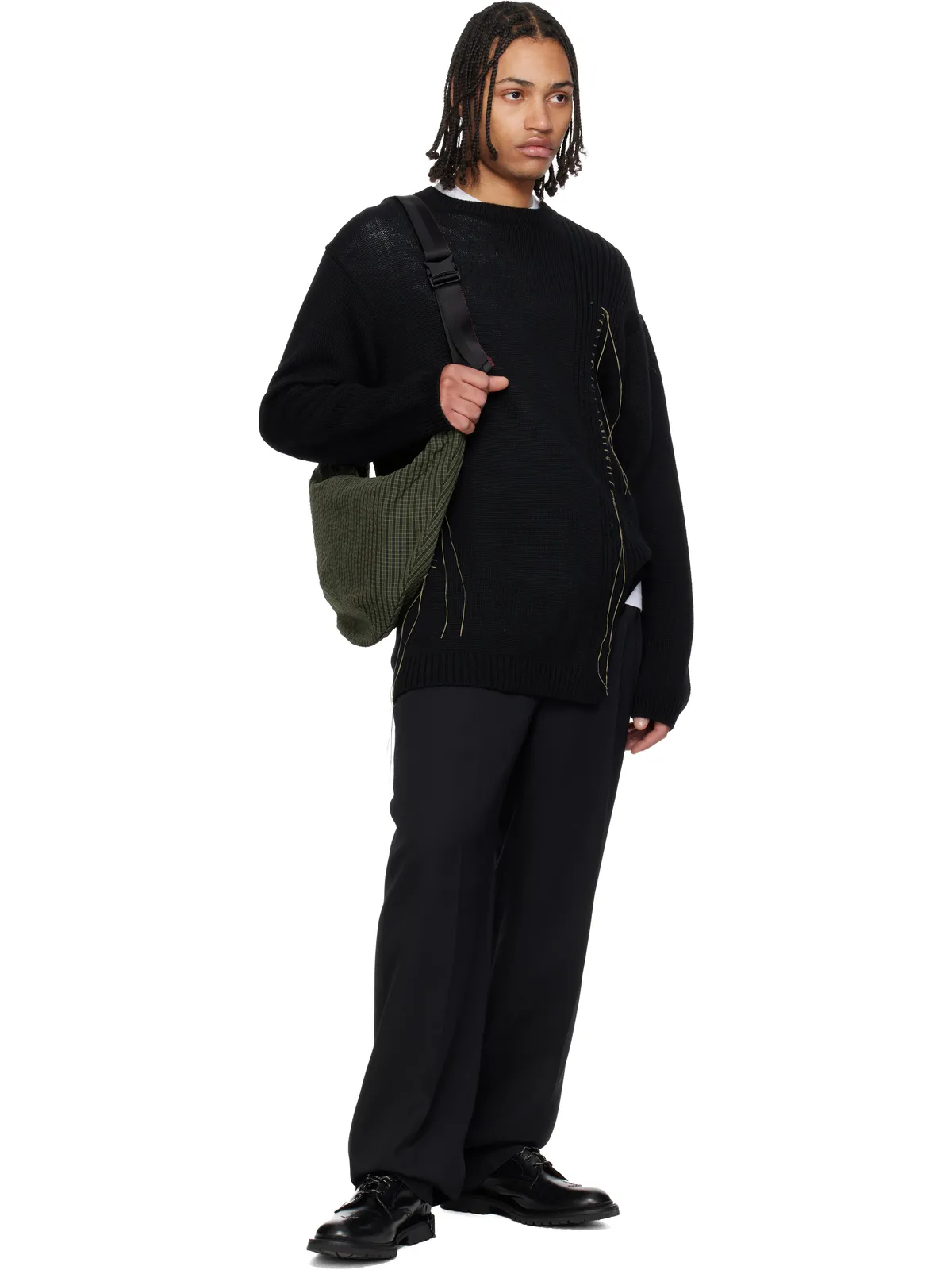 Comme des Garçons Homme Sandersエディション グロッシーレザー ダービー - 画像5