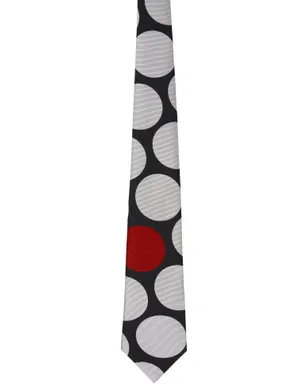 Comme des Garçons Homme Deux シルク 水玉 ネクタイ - サムネイル1