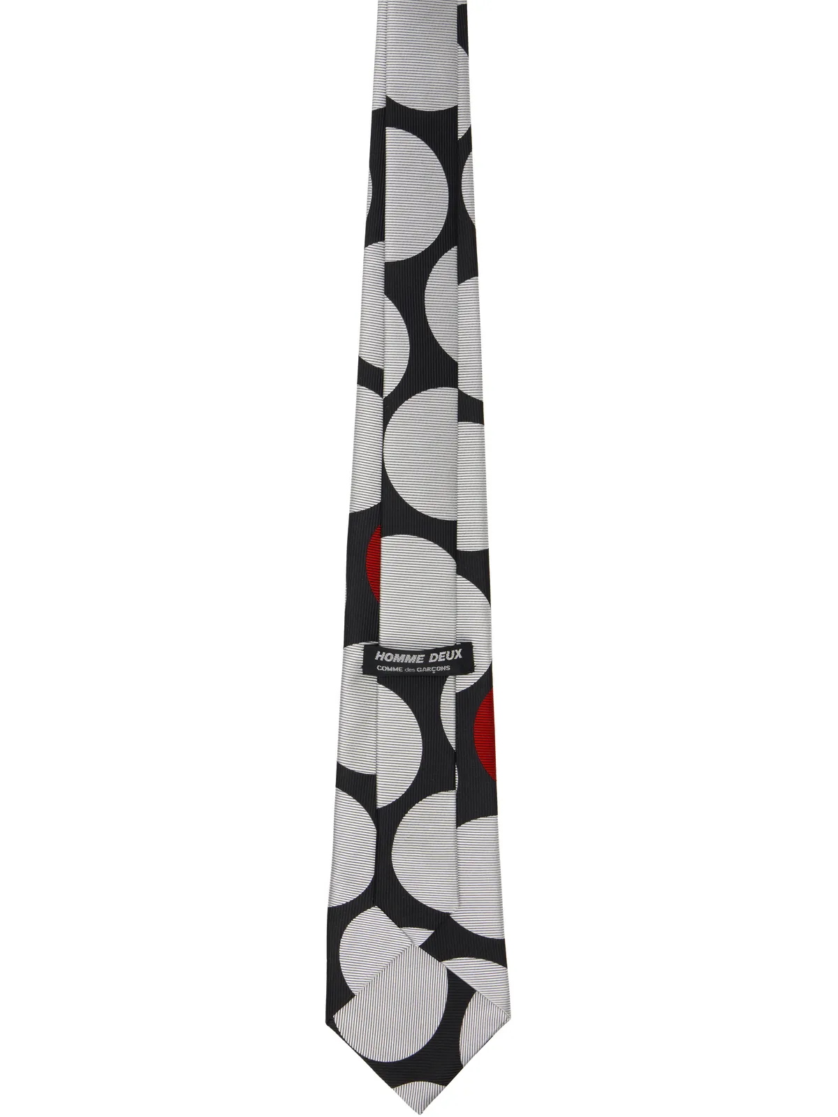 Comme des Garçons Homme Deux シルク 水玉 ネクタイ - 画像2
