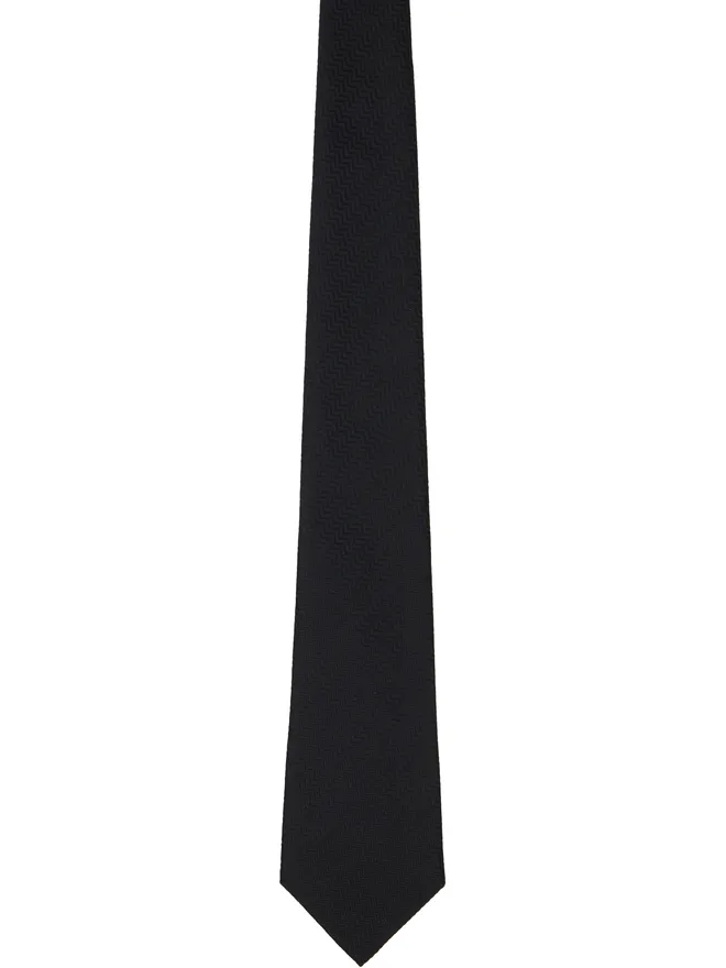 Comme des Garçons Homme Deux Comme des Garçons Homme Deux シルク ヘリンボーン ネクタイの商品画像
