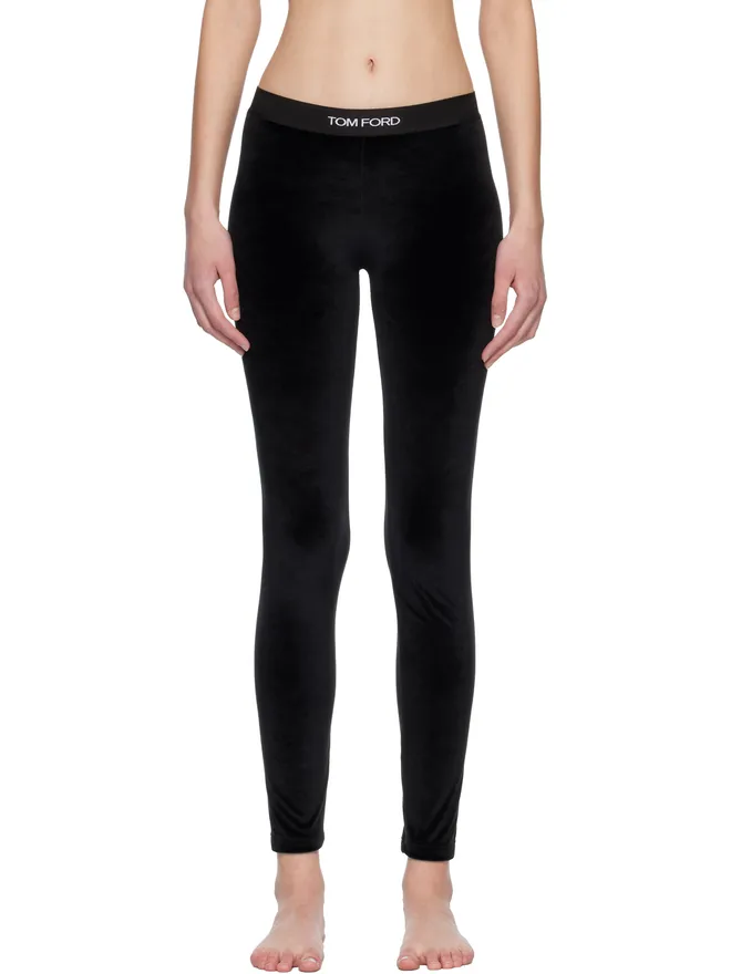TOM FORD TOM FORD Stretch Lustrous Velour Signature レギンスの商品画像