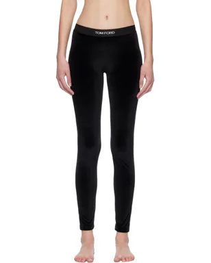 TOM FORD Stretch Lustrous Velour Signature レギンス - サムネイル1