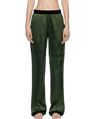 TOM FORD Stretch Silk Satin PJ ラウンジパンツ - サムネイル1