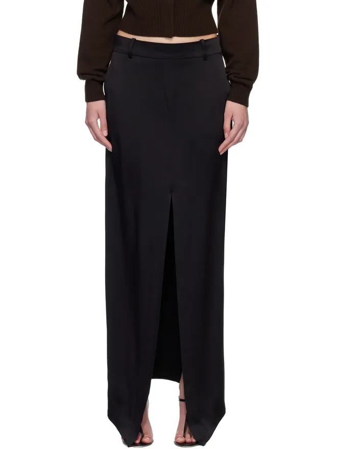 TOM FORD TOM FORD Crepe Envers Satin テーラード マキシスカートの商品画像