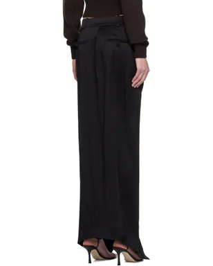 TOM FORD Crepe Envers Satin テーラード マキシスカート - サムネイル3