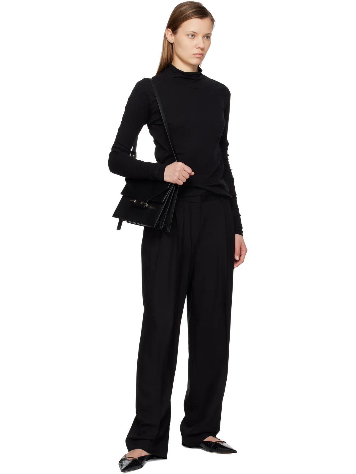 TOM FORD Aube サプルレザー ショルダーバッグ - 画像4