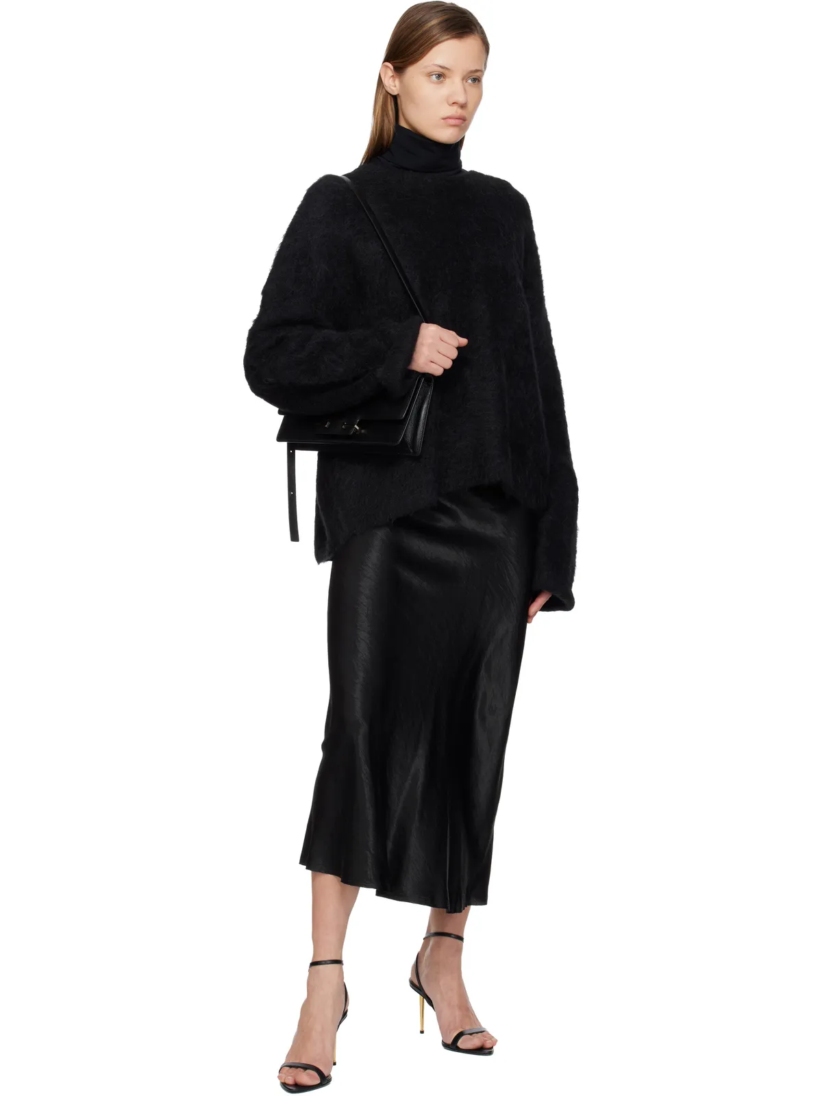TOM FORD Aube E/W サプルレザー ショルダーバッグ - 画像4