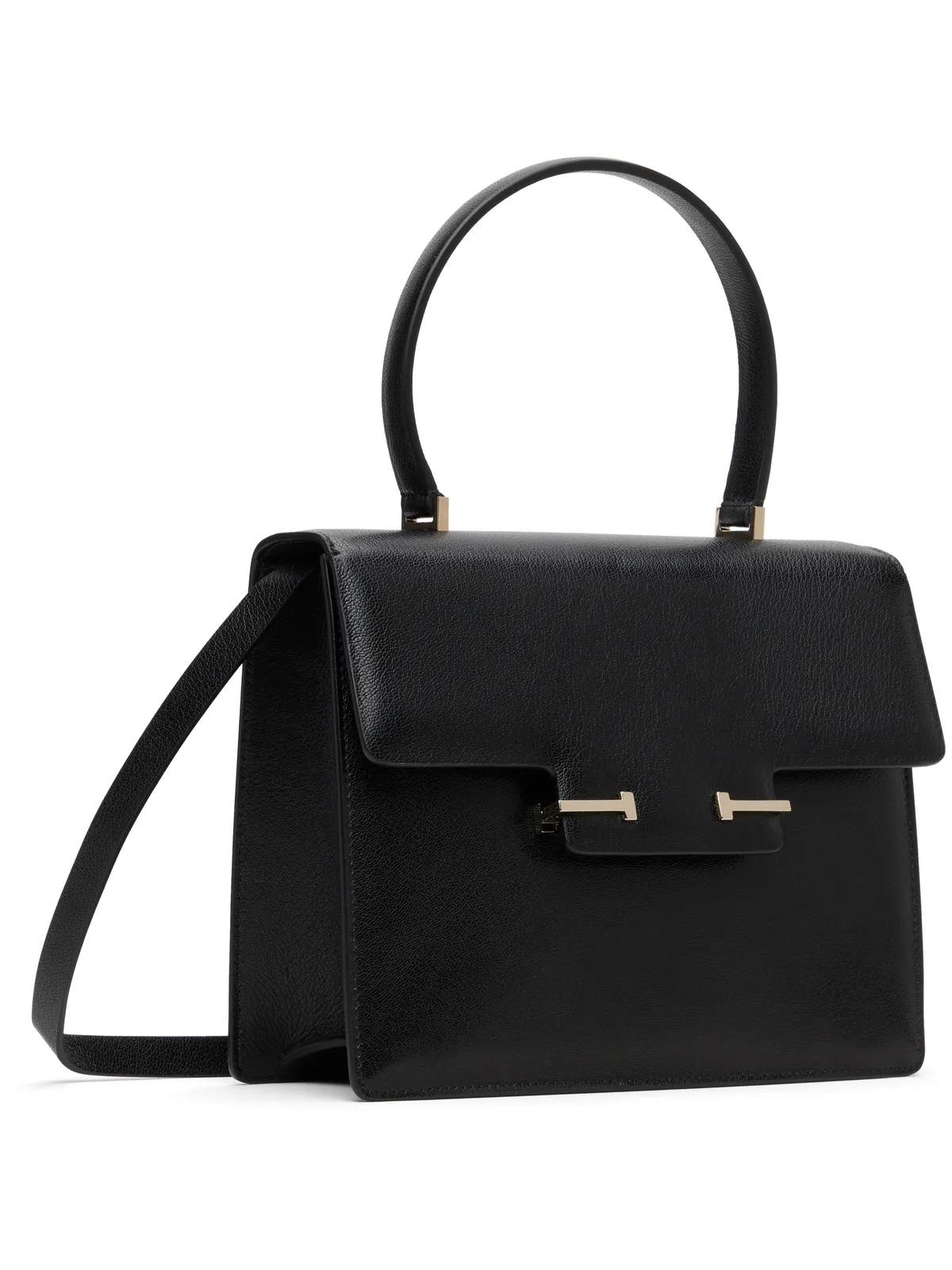 TOM FORD スモール Aube サプルレザー トップハンドル バッグ - 画像2