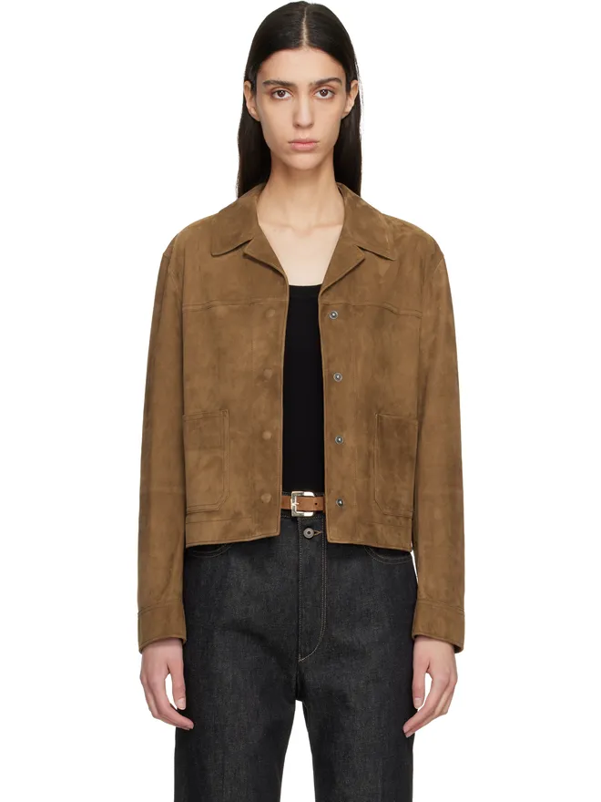 TOM FORD TOM FORD ソフト ラムスエード ジャケットの商品画像