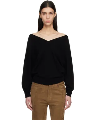 TOM FORD カシミヤ オフショルダー ニット セーター - サムネイル1