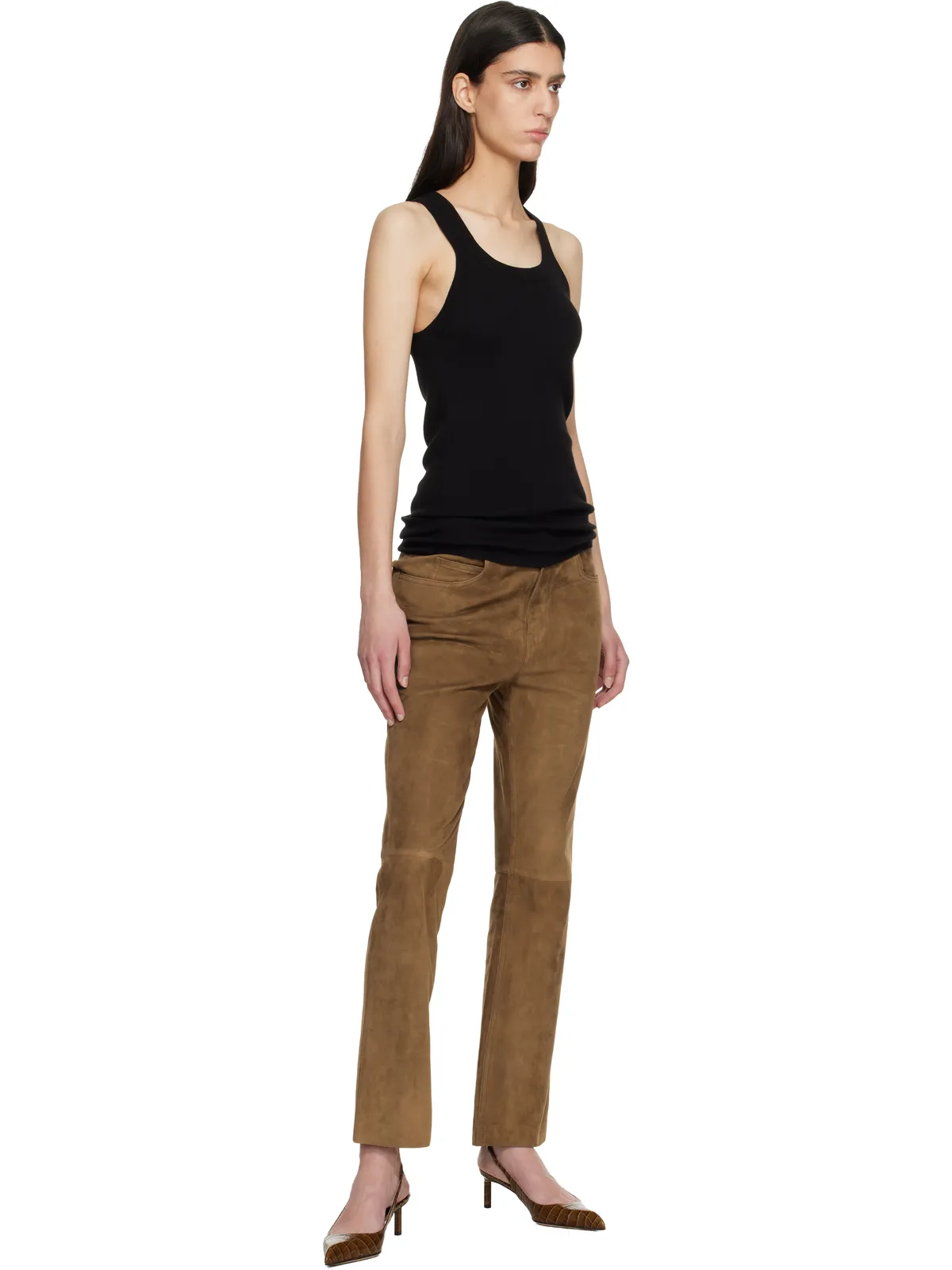 TOM FORD Fine Merino リブタンクトップ - 画像4