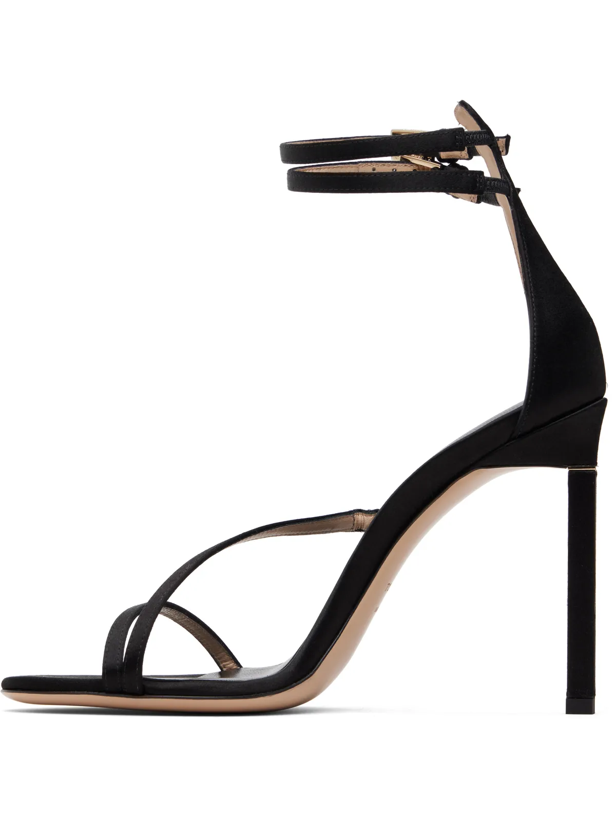 TOM FORD Satin T Ankle Strap サンダル - 画像3