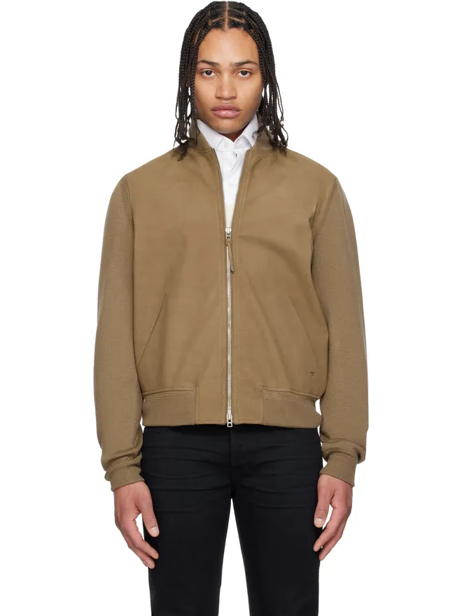 TOM FORD TOM FORD Nubuck Front Merino ボンバージャケットの商品画像