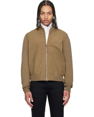 TOM FORD Nubuck Front Merino ボンバージャケット - サムネイル1