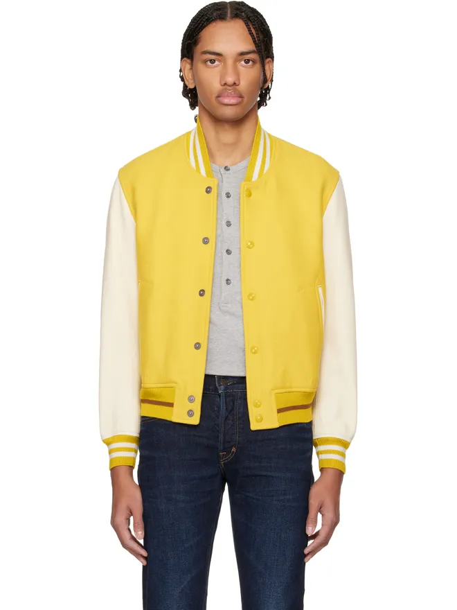 TOM FORD TOM FORD Double Face 3D Varsity ボンバージャケットの商品画像