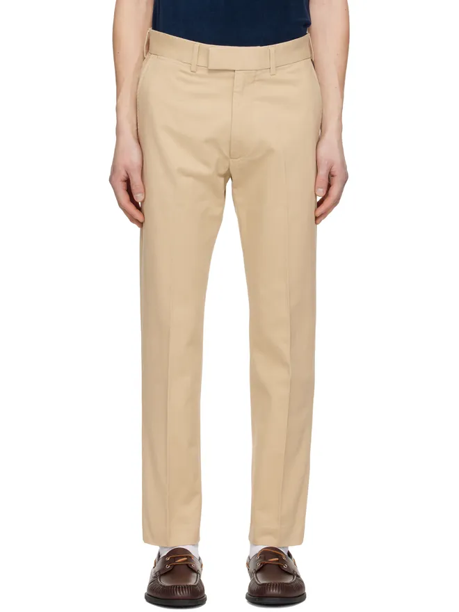 TOM FORD TOM FORD ブラッシュド コットンドリル チノパンツの商品画像