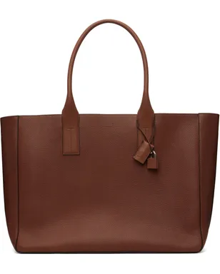 TOM FORD T-Line East-West グレインレザー トートバッグ - サムネイル1